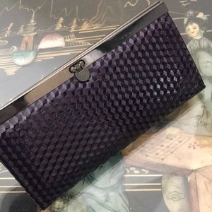 Purple wallet